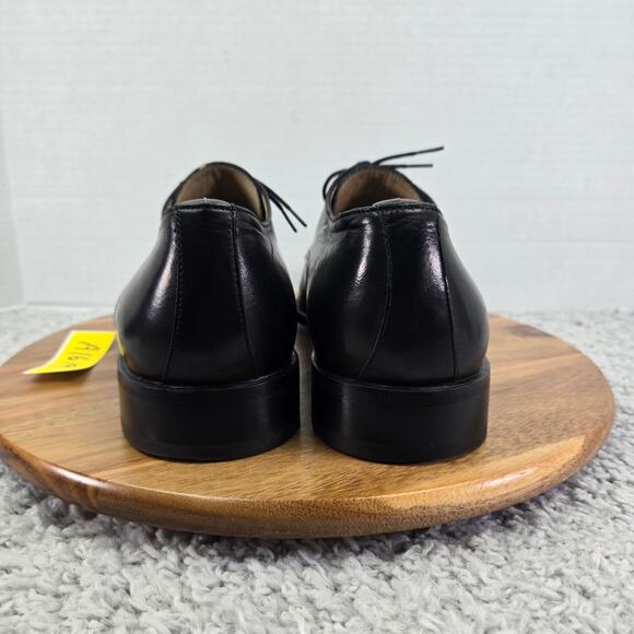 Principe Mens 10.5 Black Leather Business Office Cap Toe Oxford Derby Dress Shoe main image 13